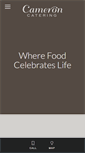Mobile Screenshot of cameroncatering.com